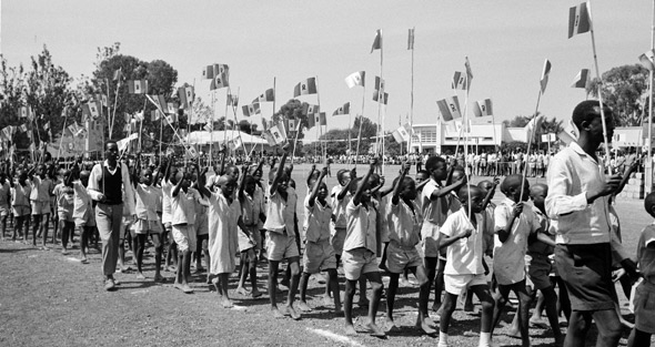 Célébrations de l\indépendance dans la nouvelle république du Rwanda.