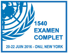 Examen Complet du 1540 - 20-22 juin 2016, New York