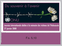 Commemorative Stamp - French