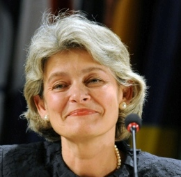 Irnina Bokova, UNESCO's Director-General.bmp