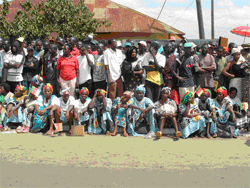 Pilot center for the prevention of HIV_AIDS launched YaoundCameroon 23 February 2006.gif