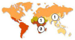Worldmap - regional implementation