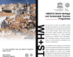 Programa de Patrimonio Mundial y Turismo Sostenible de la UNESCO<BR>(DISPONIBLE SOLAMENTE EN INGLES)