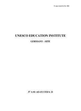 UNESCO Education Institutes – Germany – Site