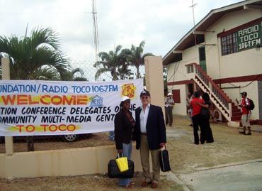 Radio Toco welcomes delegates of Caribbean Conference on CMCs