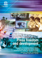 Press freedom and development: an analysis of correlations between freedom of the press and the different dimensions of development, poverty, governance and peace