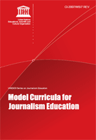 Model curricula for journalism education