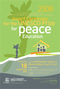 UNESCO 2008 Prize for Peace Education