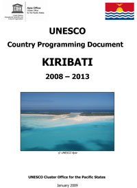 Kiribati - UNESCO Country Programming Document, 2008-2013