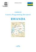UNESCO Country Programming Document Rwanda (UCPD)
