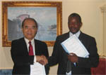 Visite officielle du Directeur g�n�ral en Guin�e �quatoriale (27-28 janvier 2006)