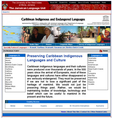 UNESCO supports Caribbean indigenous and endangered languages portal