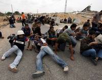 Le travail risqué des médias palestiniens pendant le conflit à Gaza.