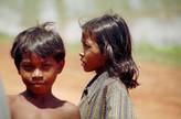 Street children in Cambodia