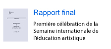 Rapport final: Première célébration de la Semaine internationale de l’éducation artistique