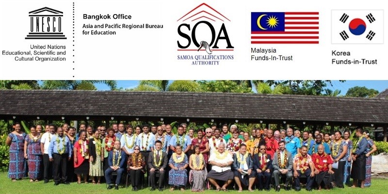 Pacific Capacity Building Workshop on Implementing National Qualifications Frameworks (NQF) at Programme Level: The use of learning outcomes matched against level descriptors of NQFs, 20-24 March 2017, Apia, Samoa