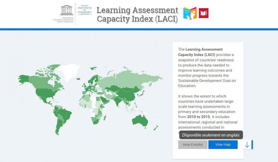 Indice de capacité sur l’évaluation de l’apprentissage (LACI)