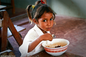 WFP and Timor Education Ministry Provide Meals to Schoolchildren
