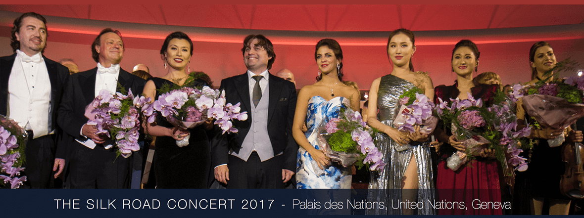 “The Silk Road Concert” Promoting Dialogue Among Cultures kicks-off at Palais Des Nations,  co-organized by UNAOC and Fundación Onuart
