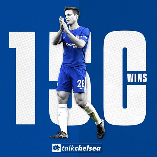 Cesar Azpilicueta has now won 150 games in a Chelsea shirt! 🙌

What an achievement. 👏