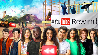 A YouTube thumbnail image for Rewind 2016