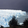 Perito Moreno glacier, National park, mountainous forest, glacial lake