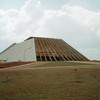 Official building in Brasilia city, town-planning