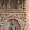 Reliefs and sculptures in buddhist caves