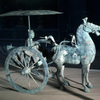 Hitched chariot, later Han period (24-220 A.D.)