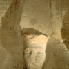 Temple, Abu Simbel, statue of divinity