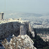 Athens from the Erechtheum on Acropolis