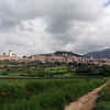 Panoramic view of the old town