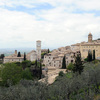 View on the old town of Assisi