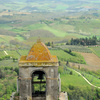 Panoramic view from the highest tower of San Gimignano