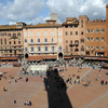 Piazza "Il Campo", where the Palio Race takes place every year.