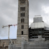 The Duomo's tower. The dome is being renovated.