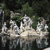 Fountain of the monumental complex at Caserta, created by the Bourbon king Char