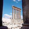 Ruins of a temple of the Roman times, colonnades