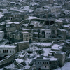 Mustafapasa village, houses, snow