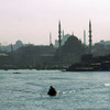 General view of Istanbul and the Bosphorus, Ottoman architecture, minarets, est