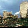Remains of the city surrounding wall, fortress, ruins of towers