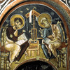 The Karanlik Church, Byzantine art, wall paintings, evangelists