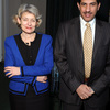 Ms Irina Bokova, Director-General of UNESCO, received the visit of HE Mr.Nassir