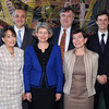 UNESCO group. At the center: Ms Irina Bokova Director-General of UNESCO with Cl