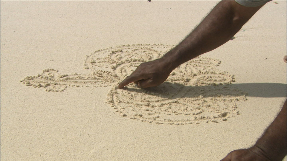 الرسوم الرملية في فانواتو Vanuatu 