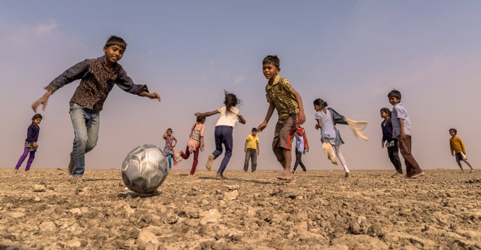 © UNESCO/Juventus - Prabha Jayesh (India) - Football run as one