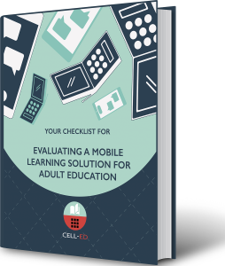Evaluating a mobile learning solution for adult education