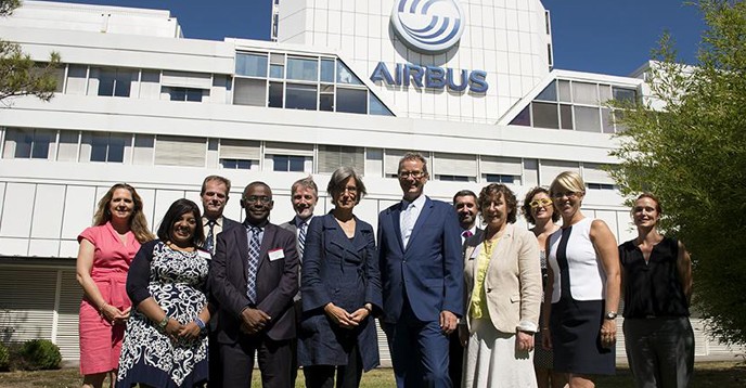 UNESCO and Airbus representatives launch the 2017 Fly your Ideas Competition