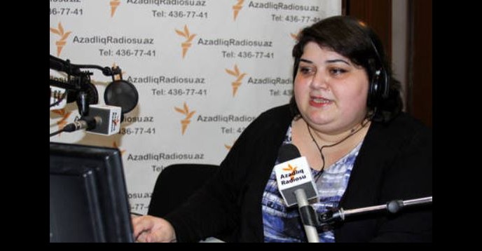 All rights reserved. Khadija Ismayilova. Azerbaijani journalist Khadija Ismayilova winner of UNESCO/Guillermo Cano World Press Freedom Prize 2016.