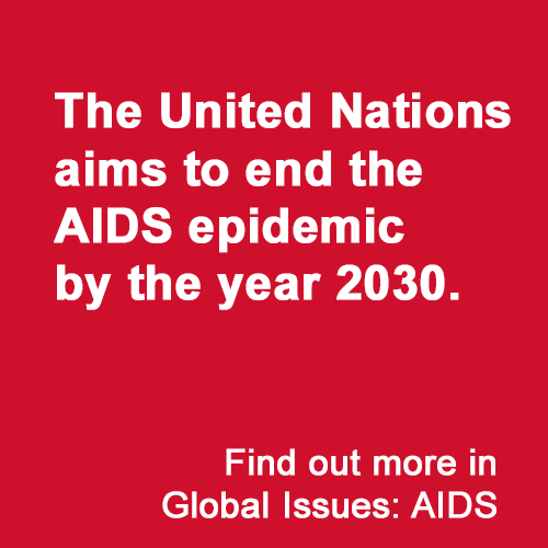 The UN aims to end the AIDS epidemic by 2030. 